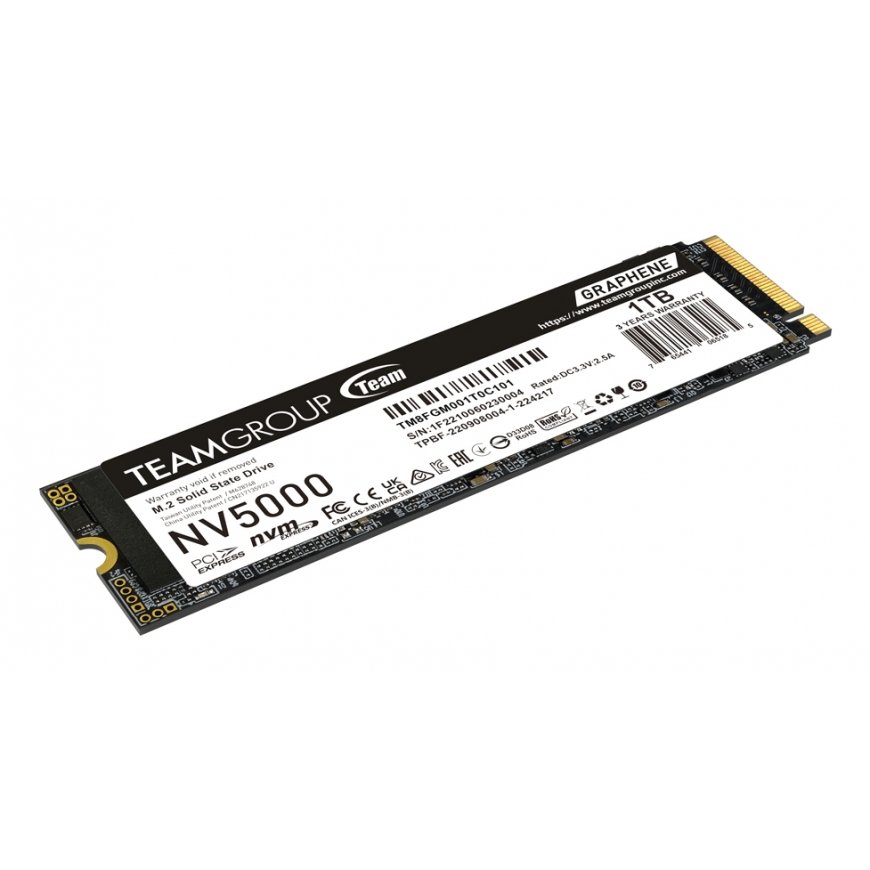 Team Group NV5000 1 TB M.2 PCI Express 4.0 NVMe 3D NAND – 4