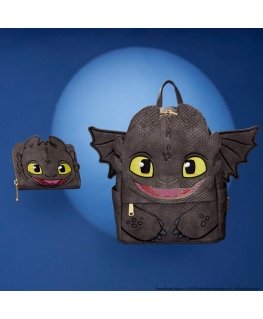 Loungefly Kuidas koolitada oma draakonit Toothless seljakott 25 cm