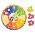 Trendhaus ABC Champions - Wooden Puzzle - Educational Clock Trendhaus ABC Champions - Wooden Puzzle - Educational Clock