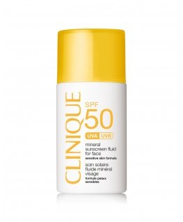 Clinique SPF 50 Mineral Sunscreen Fluid For Face Apsauginis kremas nuo saulės Veidas 2 h Suaugusiesiems