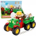 Lean Toys Educational Interactive Tractor for Toddlers Animals Lights Sounds Lean Toys Educational Interactive Tractor for Toddlers Animals Lights Sounds