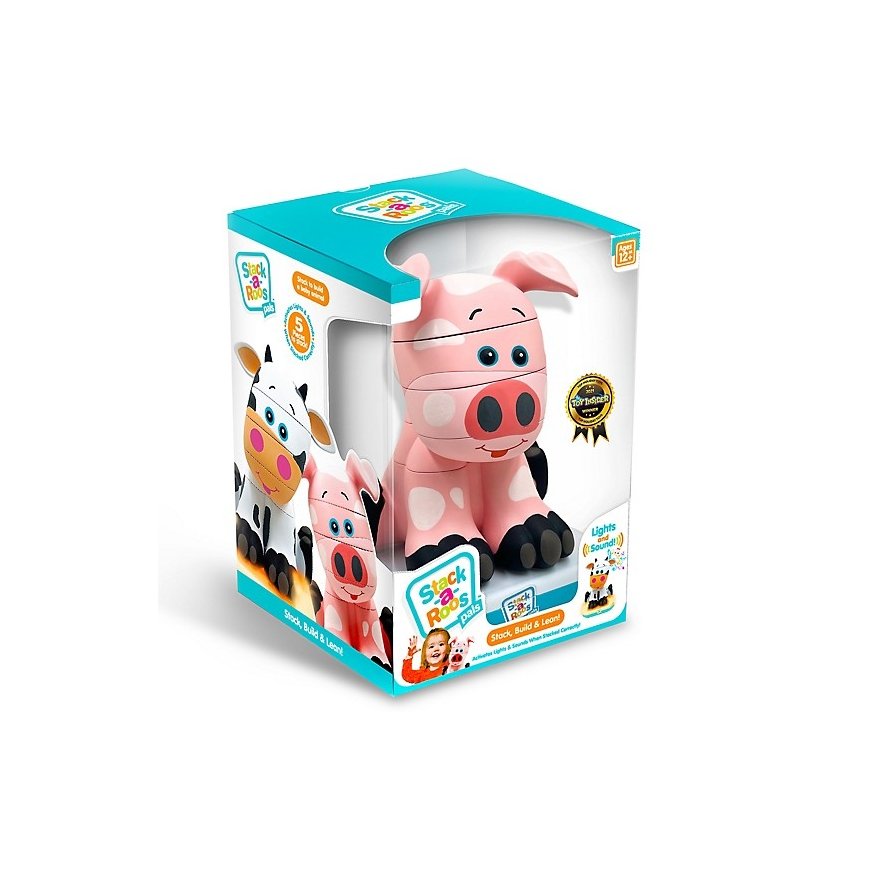 Lean Toys Educational Interactive Tractor for Toddlers Animals Lights Sounds – 2