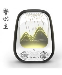 Wireless Sleep and Relaxation Speaker Reach Relaxing Rain Black