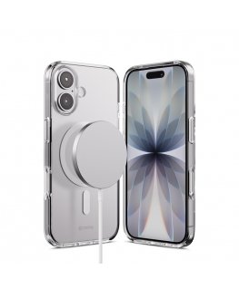 Crong Clear MAG Cover Case with MagSafe for iPhone 17 - Clear