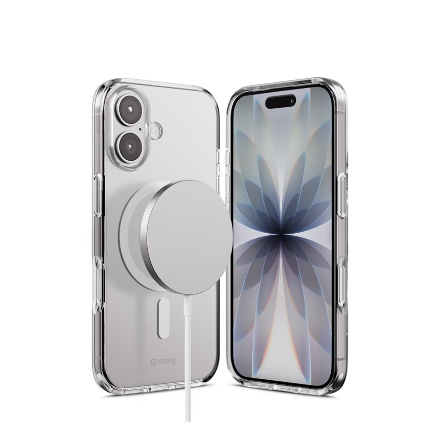 Crong Clear MAG Cover Case with MagSafe for iPhone 17 - Clear