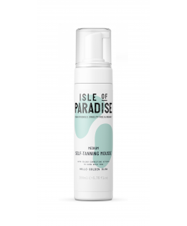 Isle of Paradise Self-Tanning Mousse Medium pašvares tūlītēja iedeguma putas, 200 ml