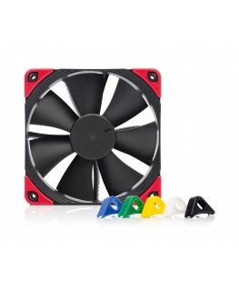 Noctua NF-F12 PWM chromax.black.swap Kompiuterio korpusui Ventiliatorius 12 cm Juoda