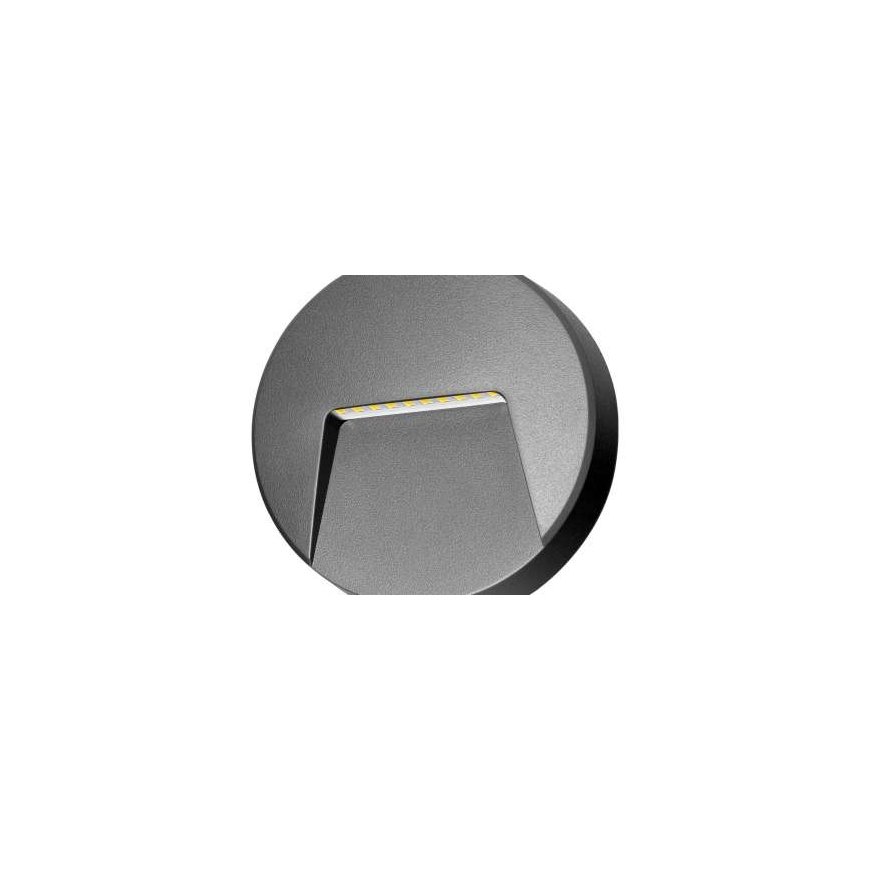 Orno SLIGO LED 3W, seinävalaisin, 240lm, IP65, 4000K, pyöreä, pallo