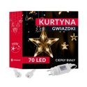 KOOPMAN Joulukuusivalot, valosate, 120 x 120 cm, 235 LED, lämpim whites tähdet KOOPMAN Joulukuusivalot, valosate, 120 x 120 cm, 235 LED, lämpim whites tähdet