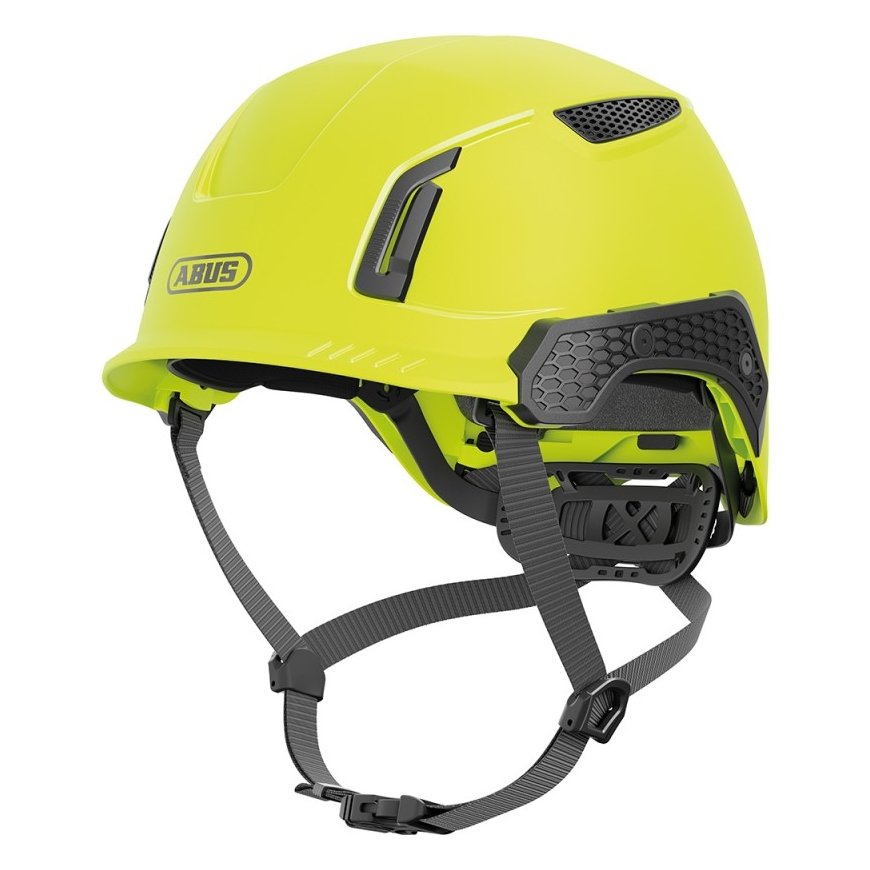 Ventilated Protective Helmet ABUS Spector 53-63cm, dzeltena