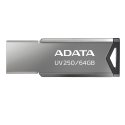 ADATA UV250 USB-välkmälu 64 GB Hõbe ADATA UV250 USB-välkmälu 64 GB Hõbe