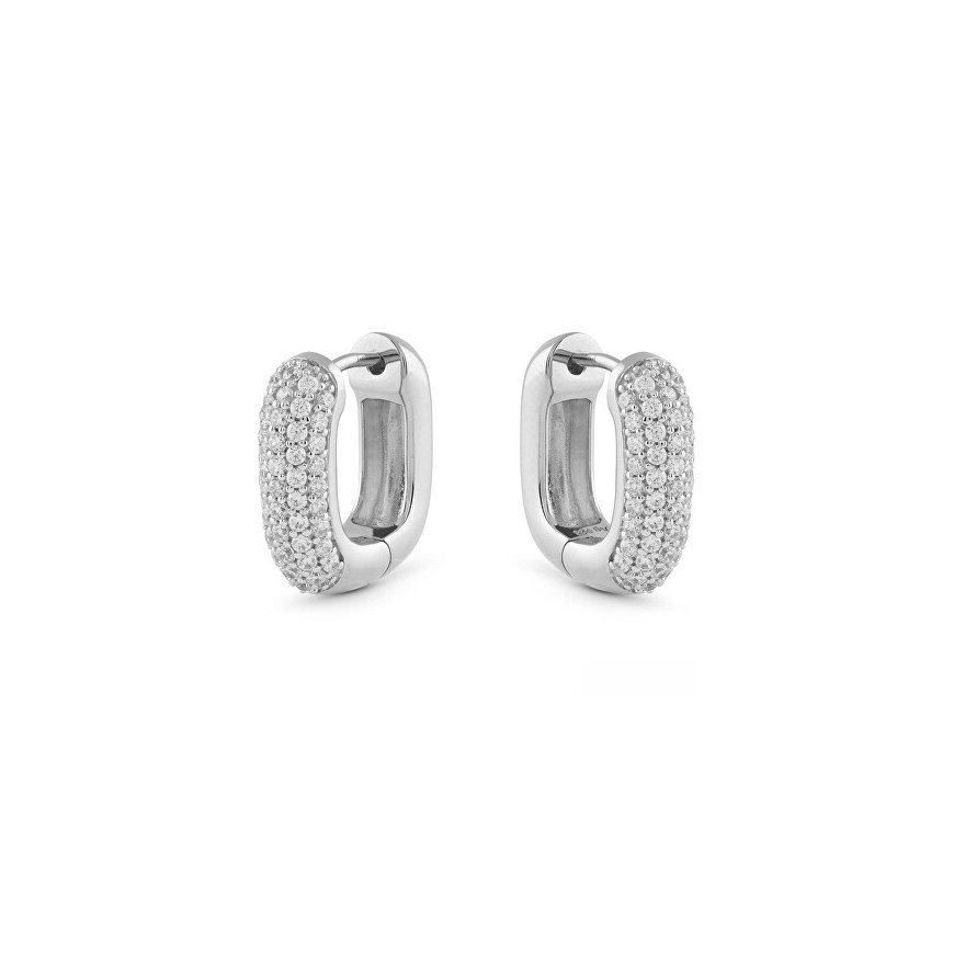 Guess Stunning Round Earrings with Cubic Zirconia Nuances JSBE04520JWRHT/U – 2