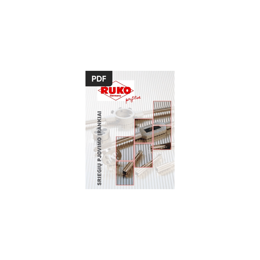 RUKO UNF 2181 HSS 9/16" Tapping Tool