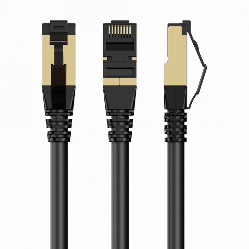 Gembird PP8-LSZHCU-BK-15M verkkokaapeli musta Cat8 S/FTP (S-STP)