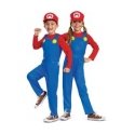 Super Mario sarkans kostīms, karnevāla Mario kostīms, maskēšanās 109-126 cm 4-6 gadu vecumam Super Mario sarkans kostīms, karnevāla Mario kostīms, maskēšanās 109-126 cm 4-6 gadu vecumam