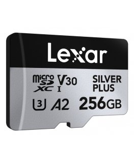 Lexar Professional SILVER PLUS 256 GB MicroSDXC UHS-I Class 3