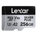 Lexar Professional SILVER PLUS 256 GB MicroSDXC UHS-I Klasės 3 Lexar Professional SILVER PLUS 256 GB MicroSDXC UHS-I Klasės 3