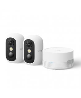 Eufy Cam C35 2-Cam Kit IP apsaugos kamera Vidaus ir lauko 1920 x 1080 pikseliai Lubos / siena / stalas