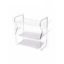 Rosberg 555R53000O indų džiovyklė, 3 lygiai, 43×24×45 cm, chromo Rosberg 555R53000O indų džiovyklė, 3 lygiai, 43×24×45 cm, chromo