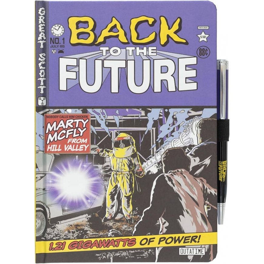 ERIK Back to the Future A5 premium notebook + pen