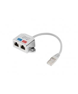 Lanberg AD-0026-S network splitter Silver