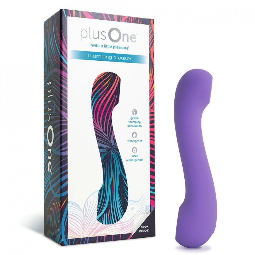 PlusOne Pleasure Beast pulsating stimulatorius kūno priežiūrai moterims