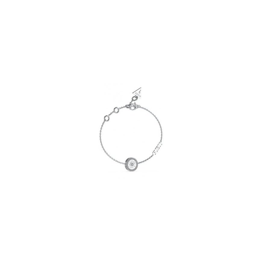 Guess Elegant hõbe käevõru Jardin JSBB04461JWYG