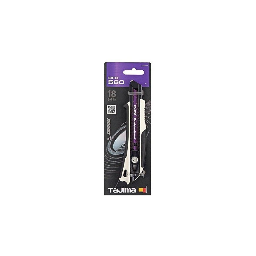 Tajima Trading Aps 18Mm Tajima Dfc560w Razor Juodas Peilis