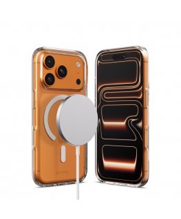 Crong Clear MAG Cover mobilo telefonu apvalks 16 cm (6.3") Aploksne Caurspīdīgs