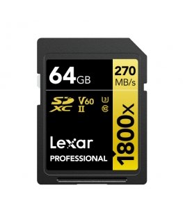 Lexar LSD1800064G-BNNNG memory card 64 GB SDXC UHS-II Class 10
