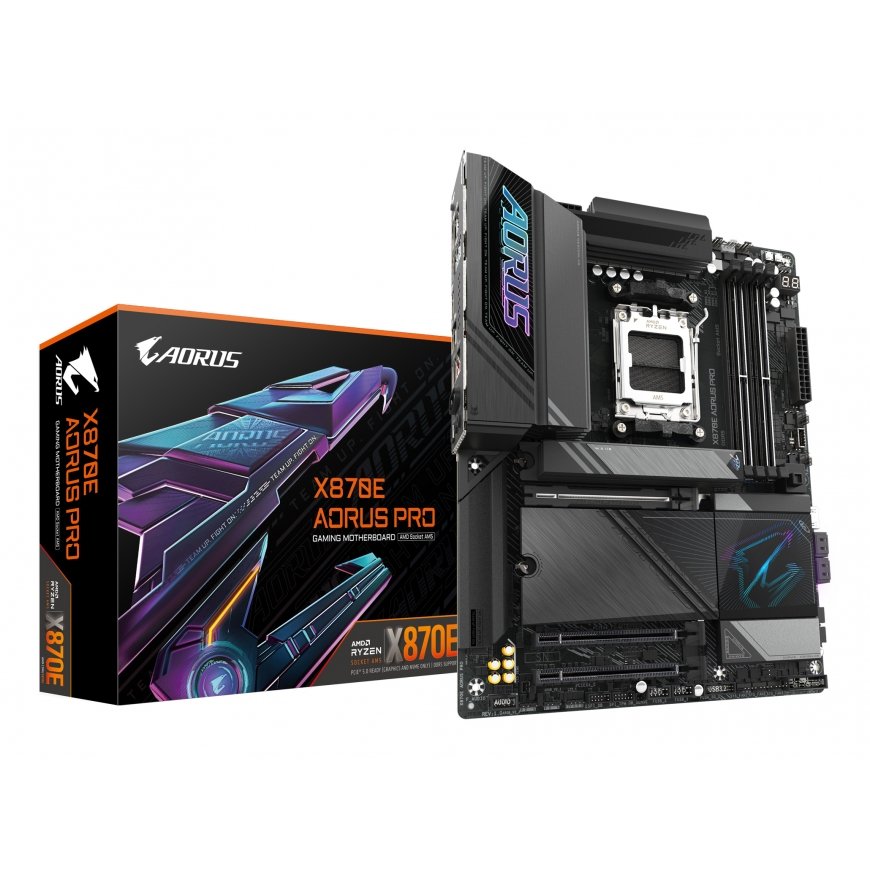 GIGABYTE X870E AORUS PRO mātes plate