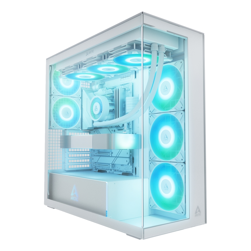 ARCTIC Xtender (White) „Midi Tower“ Balta