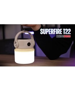 Stovyklos šviesa T22 Superfire