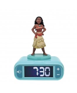 Lexibook Disney Moana Vaiana 3D Öövalgus Ja Äratuskell