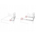 Nukido Bed Safety Rail 180 x 42 x 35 cm, Gray Nukido Bed Safety Rail 180 x 42 x 35 cm, Gray