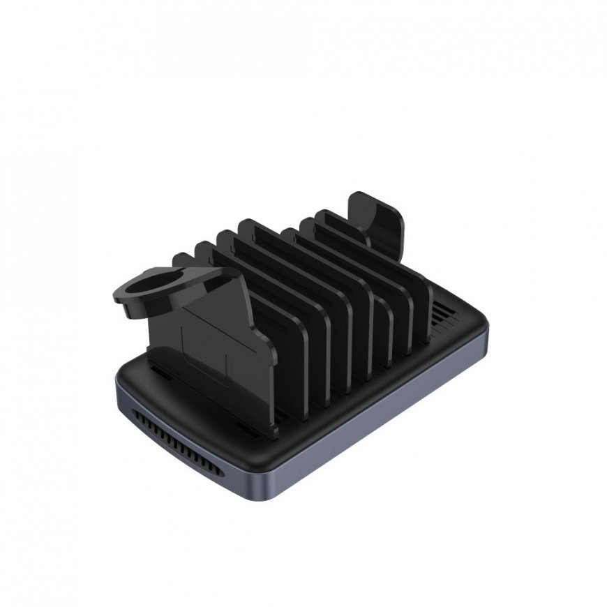 UNITEK HP6 Universalus Juoda, Sidabras AC Spartusis įkrovimas Automatinis, Vidaus, Lauke – 3