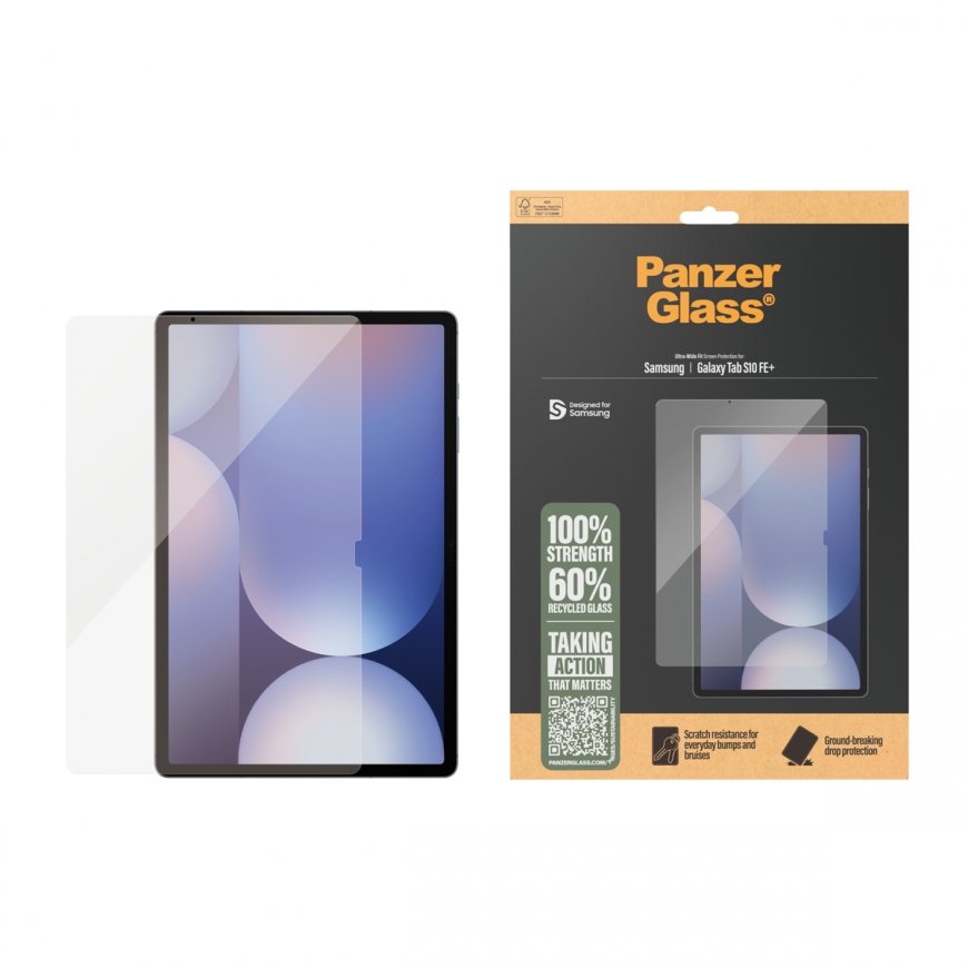 PanzerGlass ® Screen Protector Samsung Galaxy Tab S10 FE+ | Ultra-Wide Fit – 2