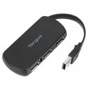 Targus ACH114EU sąsajos šakotuvas USB 2.0 480 Mbit/ai Juoda