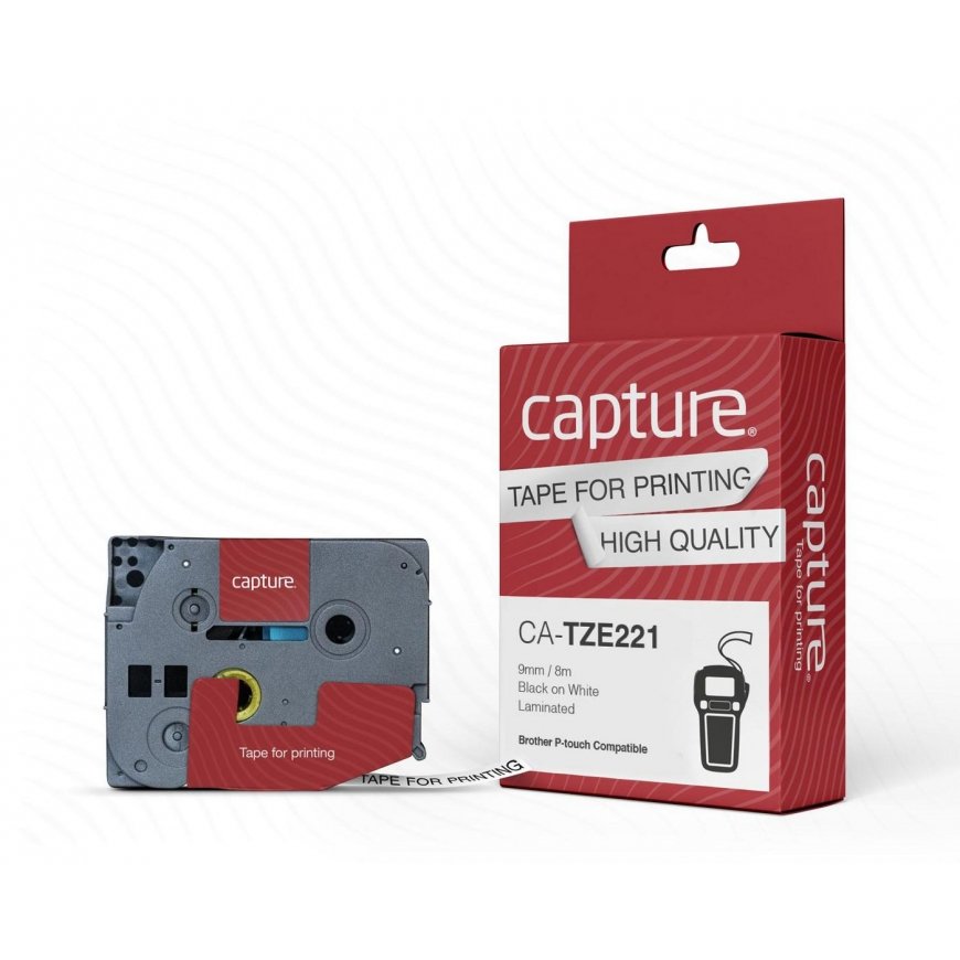 Capture CA-TZE221 etikettien kirjoitusnauha