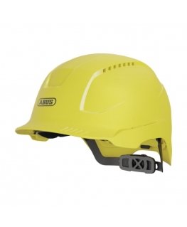 ABUS Scator Ventilated Protective Helmet, 53-63 cm, Yellow