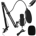 Fusion Studio USB mikrofons | Podkāsti | Straumēšana | Balss ier Fusion Studio USB mikrofons | Podkāsti | Straumēšana | Balss ier