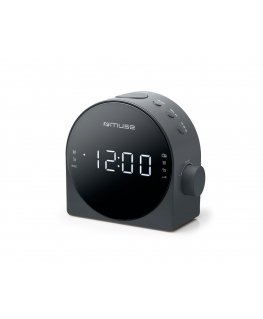 Muse M-185 CR радиоприемник Часы Цифровой Черный