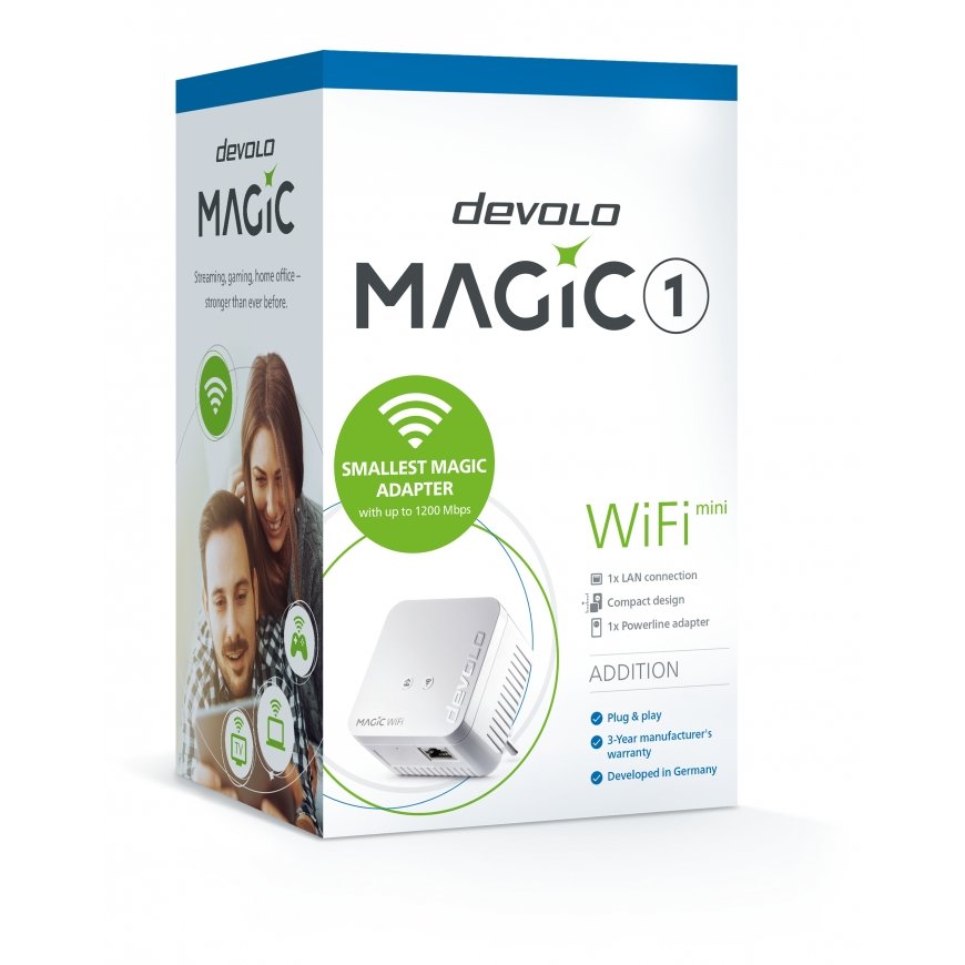 Devolo Magic 1 WiFi mini 1200 Mbit/s Ethernet LAN Valge 1 tk – 4