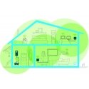 Devolo Magic 1 WiFi mini 1200 Mbit/ai Ethernet LAN jungtis „Wi-Fi“ Balta 1 vnt Devolo Magic 1 WiFi mini 1200 Mbit/ai Ethernet LAN jungtis „Wi-Fi“ Balta 1 vnt