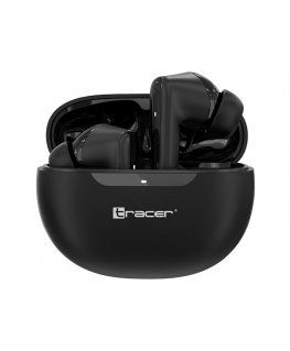 Tracer T10 TWS Austiņas True Wireless Stereo (TWS) Ausīs Zvani / mūzika USB Veids-C Bluetooth Melns