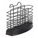 Rosberg 55R53003DB pöytätarvikkeiden säilytin, 20,7×9,5×15,2 cm, Musta Rosberg 55R53003DB pöytätarvikkeiden säilytin, 20,7×9,5×15,2 cm, Musta
