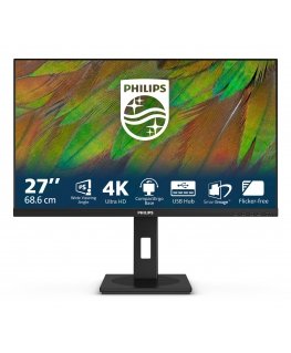 Philips 3000 series 27B1N3800/00 tietokoneen litteä näyttö 68,6 cm (27") 3840 x 2160 pikseliä 4K Ultra HD LCD musta