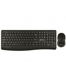 Tracer BARTIX II RF NANO tastatūra Pele iekļauta Mājas/Biroja RF Bezvadu QWERTY Angļu Melns