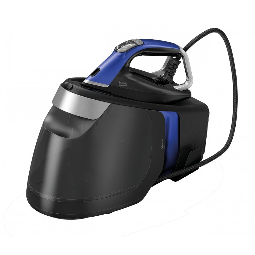 Beko SGA9130B steam ironing station 3000 W 0.35 L Black, Blue, Silver