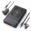 Inateck FE3003 HDD-/SSD-kotelo musta 2.5/3.5" Inateck FE3003 HDD-/SSD-kotelo musta 2.5/3.5"
